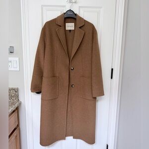 [SOLD on Mercari] Camel Wool Coat